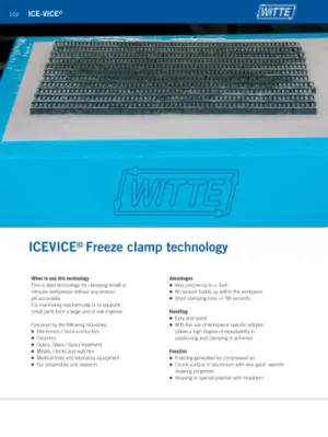 ICEVICE Freeze Clamp Specifications