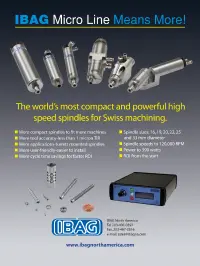 IBAG Micro Spindles brochure PDF image